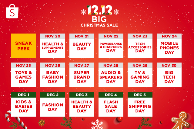 12 Big Gift Ideas from 12.12 Big Christmas Sale